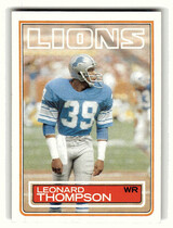 1983 Topps Base Set #72 Leonard Thompson