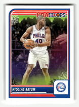 2023 Panini NBA Hoops Haunted Hoops #30 Nicolas Batum