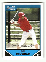 2007 Bowman Prospects #BP9 Darin Mcdonald