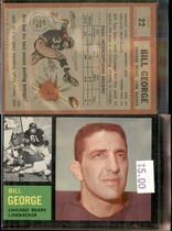 1962 Topps Base Set #22 Bill George