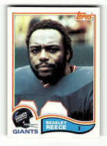 1982 Topps Base Set #431 Beasley Reece