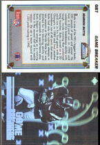 1991 Upper Deck Game Breakers Holograms #7 Marion Butts