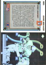 1991 Upper Deck Game Breakers Holograms #3 Bobby Humphrey