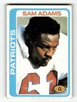 1978 Topps Base Set #201 Sam Adams