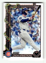 2025 Topps Holiday Christmas #H41 Pete Crow-Armstrong
