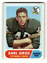 1968 Topps Base Set #7 Earl Gros