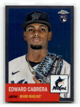 2022 Topps Chrome Platinum Anniversary #345 Edward Cabrera