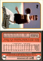 1989 Topps Traded #98T Rey Quinones