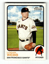 2022 Topps Heritage #358 Logan Webb