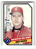 1989 CMC Rochester Red Wings #5 Mike Raczka