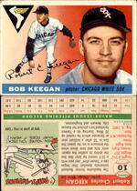 1955 Topps Base Set #10 Bob Keegan