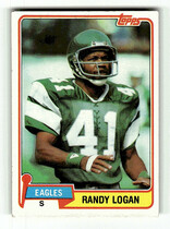 1981 Topps Base Set #377 Randy Logan