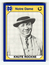 1990 Collegiate Collection Notre Dame 200 #70 Knute Rockne