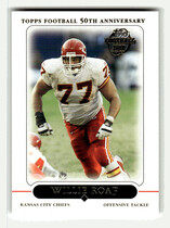 2005 Topps Base Set #123 Willie Roaf