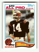 1982 Topps Base Set #38 Ken Anderson