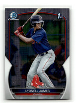 2023 Bowman Chrome Prospects #BCP-118 Lyonell James