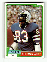 1981 Topps Base Set #246 Sherman White