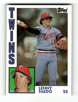 1984 Topps Base Set #84 Lenny Faedo