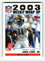 2004 Topps Base Set #292 Jamal Lewis