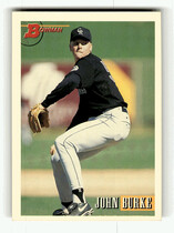 1993 Bowman Base Set #388 John Burke