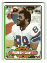 1980 Topps Base Set #59 Reuben Gant