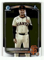 2025 Bowman Chrome Prospects #BCP-237 Djean Macares