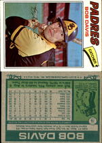 1977 Topps Base Set #78 Bob Davis