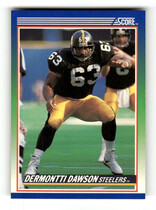 1990 Score Base Set #41 Dermontti Dawson