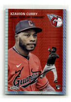 2023 Topps Chrome Platinum Anniversary X-Fractor #32 Xzavion Curry