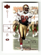 2001 Upper Deck Pros and Prospects #78 Jerry Rice