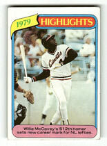 1980 Topps Base Set #2 Willie McCovey