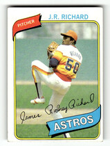 1980 Topps Base Set #50 J.R. Richard