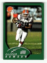 2002 Topps Base Set #37 Jajuan Dawson