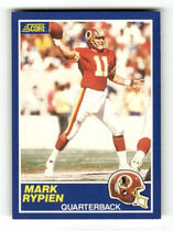 1989 Score Base Set #105 Mark Rypien