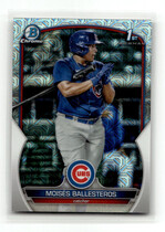 2023 Bowman Chrome Mega Box Prospects (Mojo Refractor) #BCP-11 Moises Ballesteros