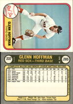 1981 Fleer Base Set #237 Glen Hoffman