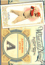 2012 Topps Allen and Ginter Whats in a Name #WIN97 Justin Irvin Upton