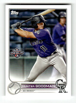 2022 Topps Pro Debut #PD-46 Hunter Goodman