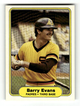 1982 Fleer Base Set #571 Barry Evans