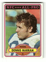 1980 Topps Base Set #60 Dennis Harrah