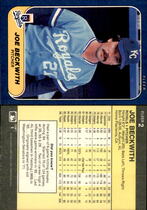 1986 Fleer Base Set #2 Joe Beckwith