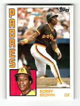 1984 Topps Base Set #261 Bobby Brown