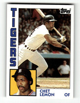 1984 Topps Base Set #611 Chet Lemon