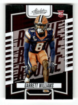 2023 Panini Absolute (Retail) #179 Garrett Williams