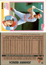 1983 Topps Base Set #60 Johnny Bench