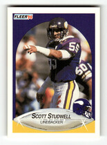 1990 Fleer Base Set #106 Scott Studwell