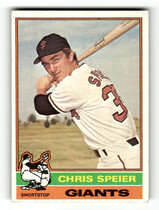1976 Topps Base Set #630 Chris Speier