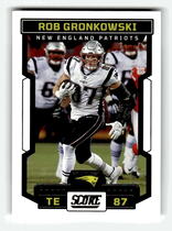 2023 Score Base Set #286 Rob Gronkowski