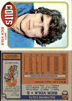 1976 Topps Base Set #371 Rick Volk