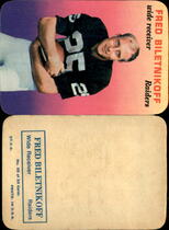 1970 Topps Glossy Inserts #32 Fred Biletnikoff